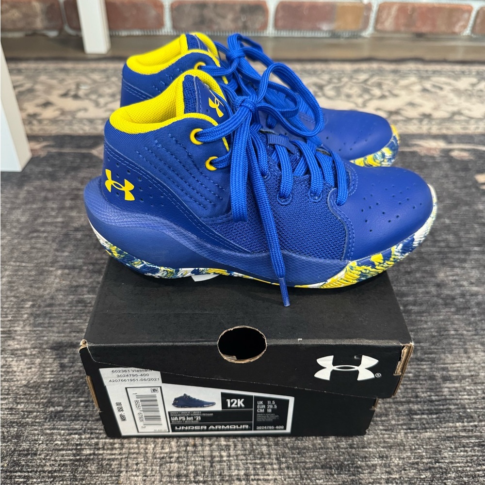 Boy’s Under Armour 2022 Jet '21 GS 'Royal' size 12K